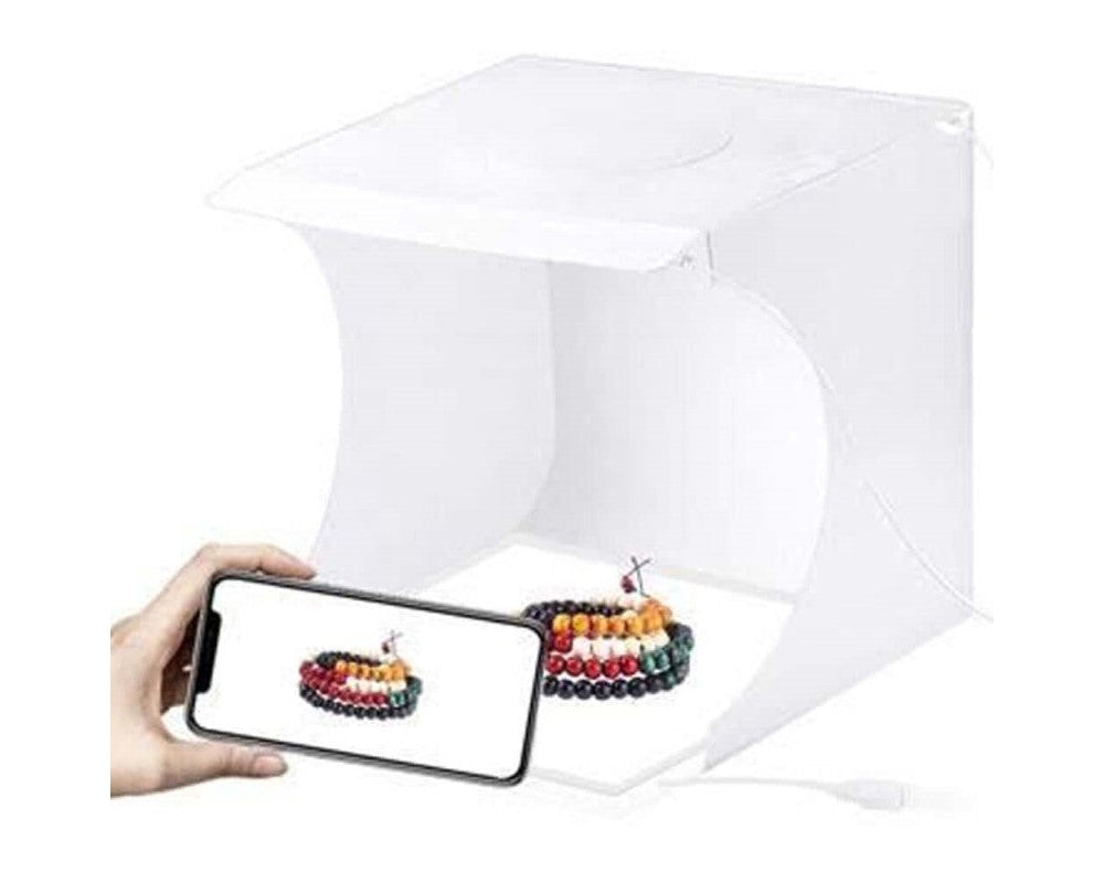 Photo light box unfolded