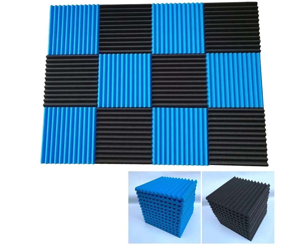 12pcs Acoustic Soundproofing Foam