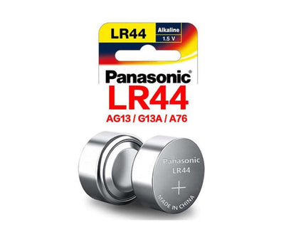 Small Panasonic alkaline battery side view