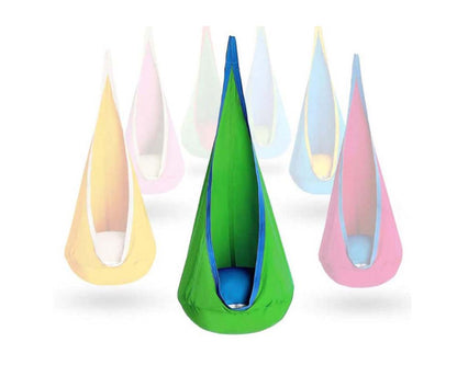 Kids Pod Swing Chair Tent Hanging Seat Hammock