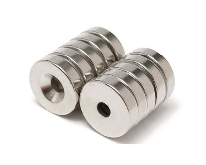 countersunk hole magnet
