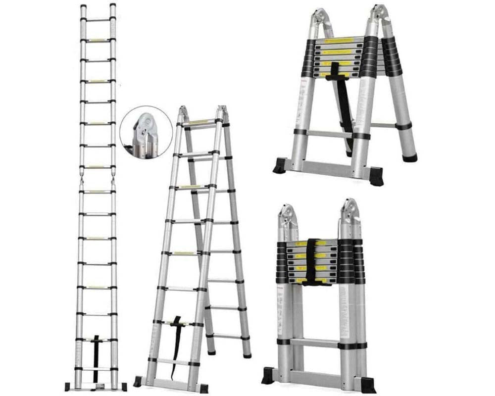 5m Multipurpose Telescopic Foldable Ladder