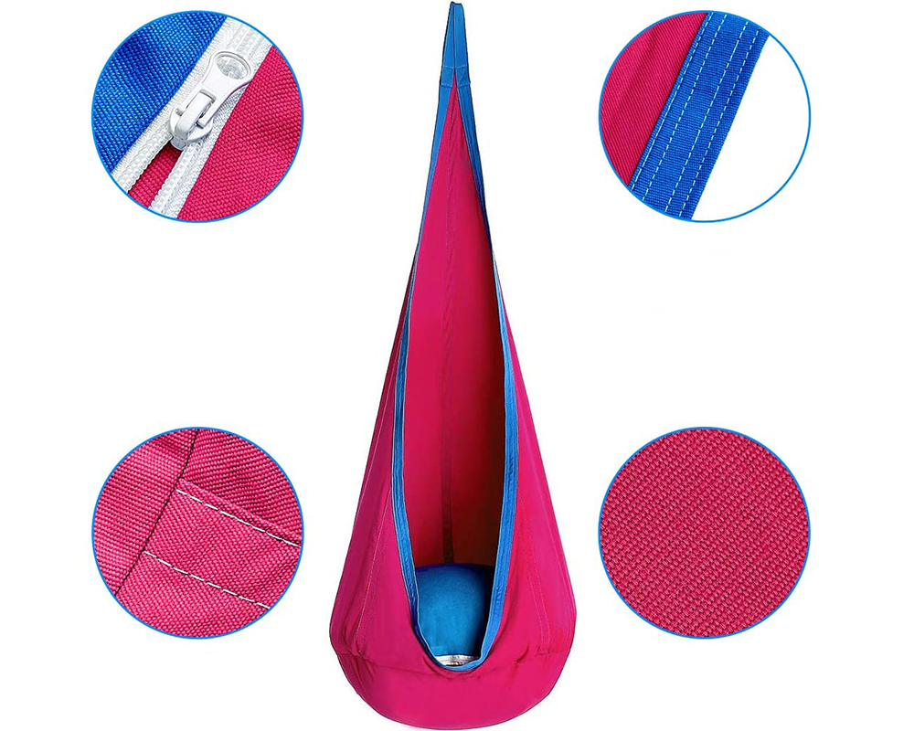 Kids Pod Swing Chair Tent Hanging Seat Hammock