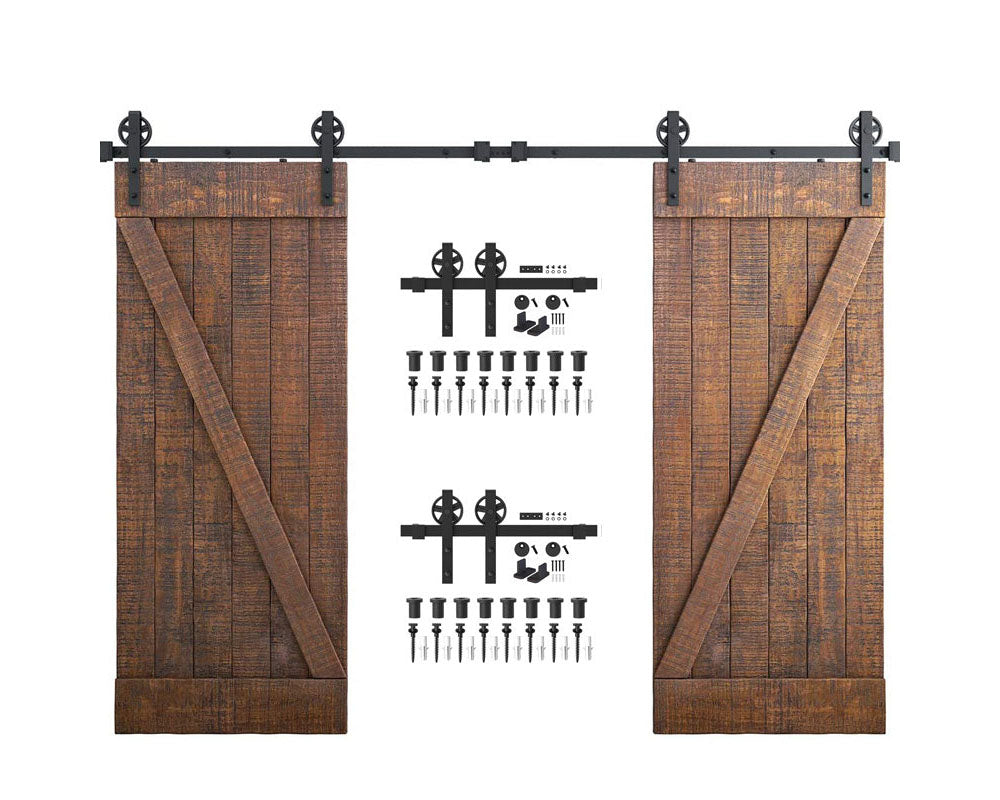 barn door hardware bending hangers