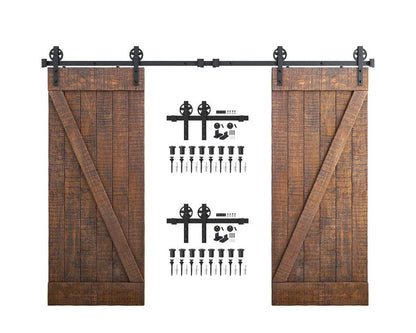 barn door hardware bending hangers