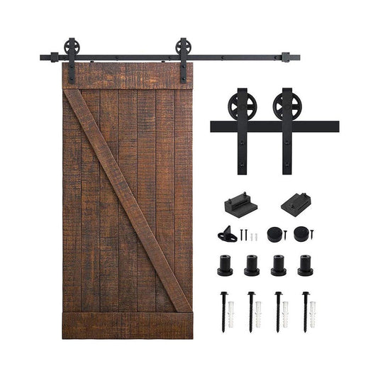 2 meter barn door hardware kit