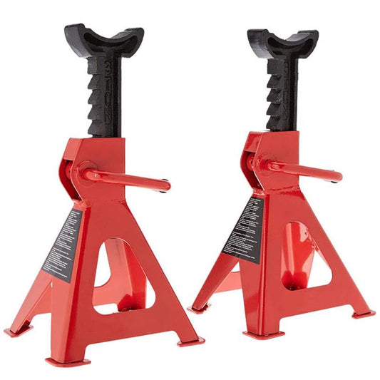 Axle Stand Pair Steel Jack Auto Stands, 3 Ton Capacity