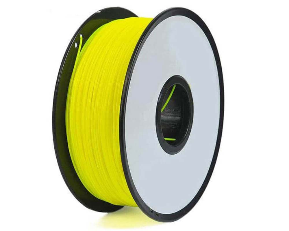 Smooth PLA filament texture