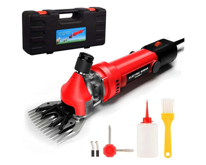 sheep clippers with cleaning brush