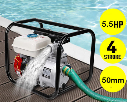 Water Pump Petrol 2-inch 5.5hp 3600rpm