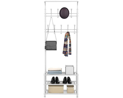 Easy assemble coat rack