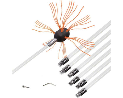 Flexible Dryer Vent Chimney Cleaner Kit