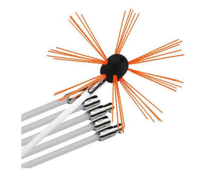 Flexible Dryer Vent Chimney Cleaner Kit