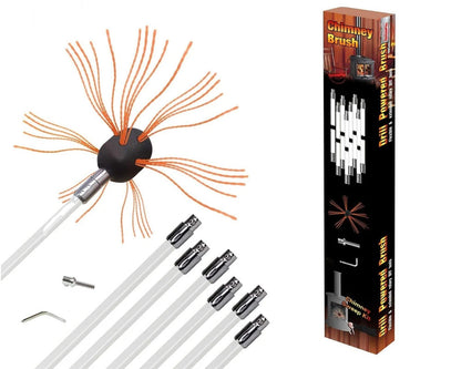 Flexible Dryer Vent Chimney Cleaner Kit