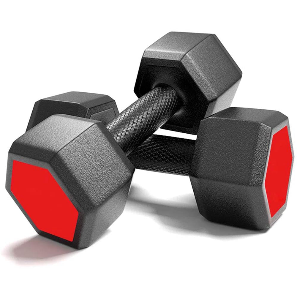 Dumbbell Set - 2 X 10kg hex weights