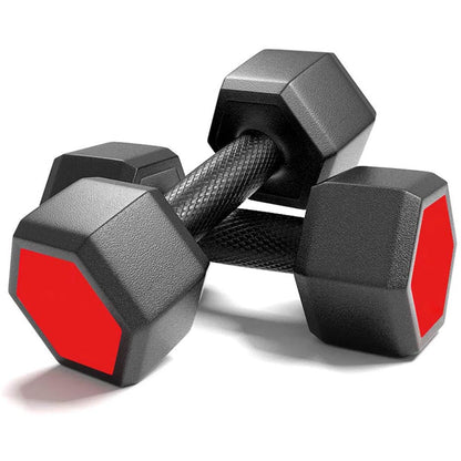 Dumbbell Set - 2 X 10kg hex weights