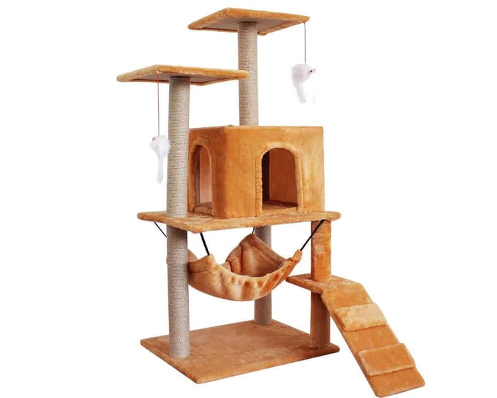 Cat Tree Climbing Scratching Column