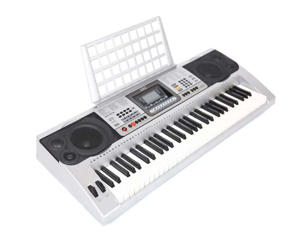 keyboard with rhythms