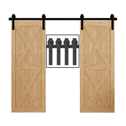 4 meter barn door hardware track