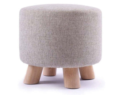 Ottoman Footstool Stool Round Foot Stool