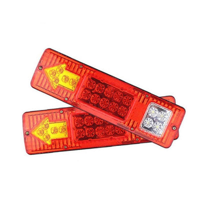 Led Trailer Lights 2Pcs 12V Trailer Truck Caravan 19 Led Taillight Tail Rear Light T