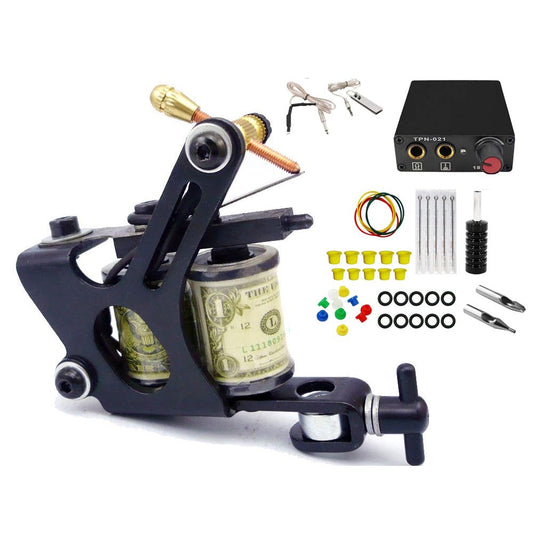Professional tattoo gun kit
