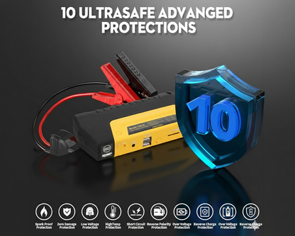 Car Jump Starter With Air Compressor