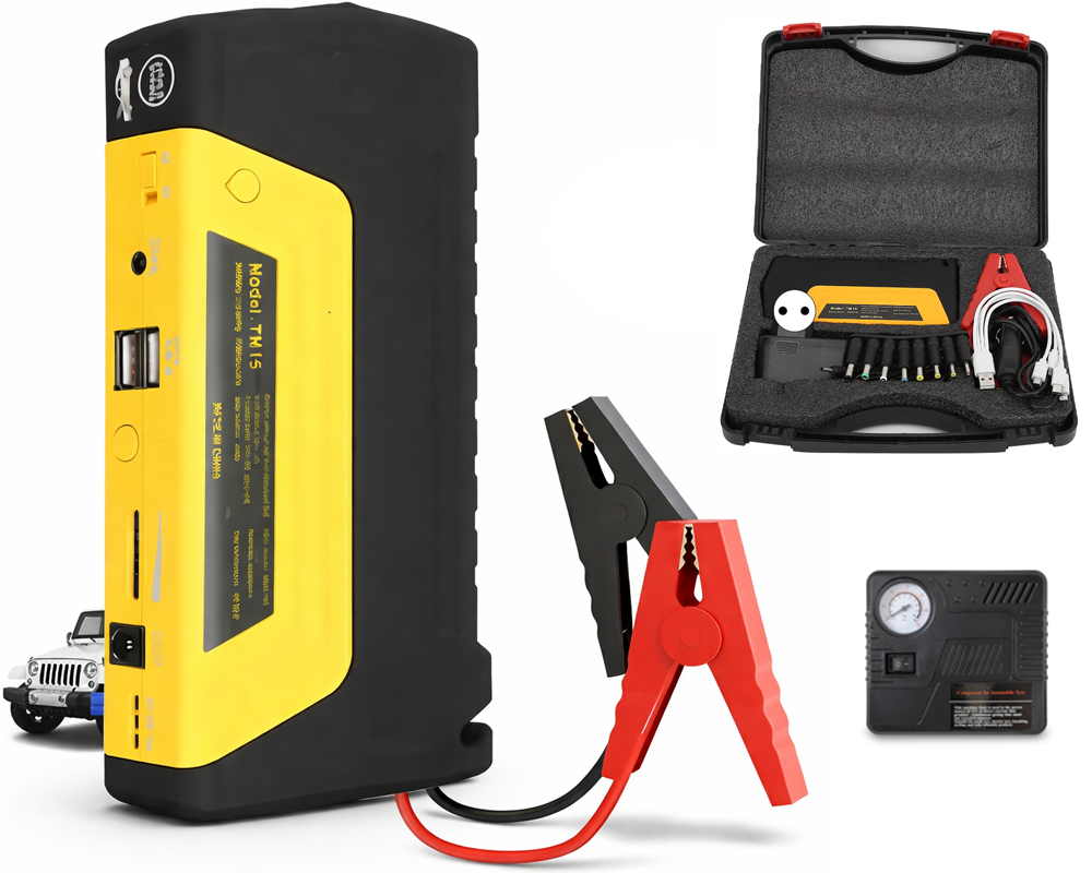 Car Jump Starter With Air Compressor