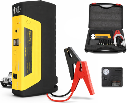 Car Jump Starter With Air Compressor
