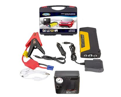 Car Jump Starter With Air Compressor