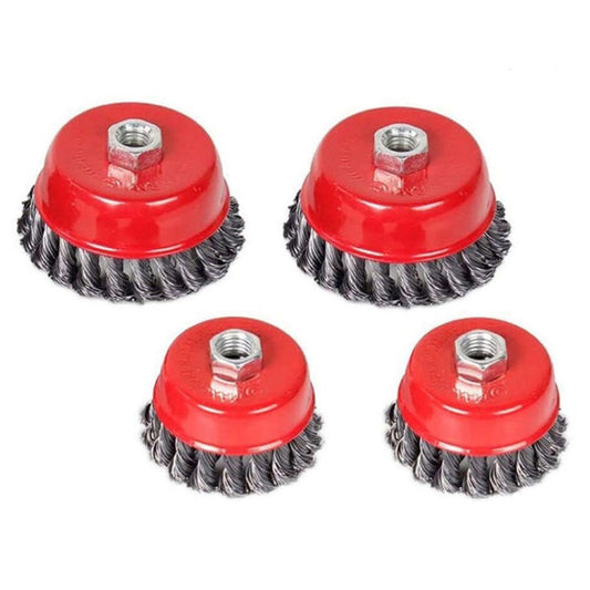 75mm wire cup brush