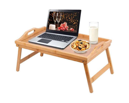 natural bamboo breakfast tray