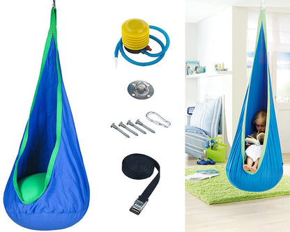 Inflatable base swing