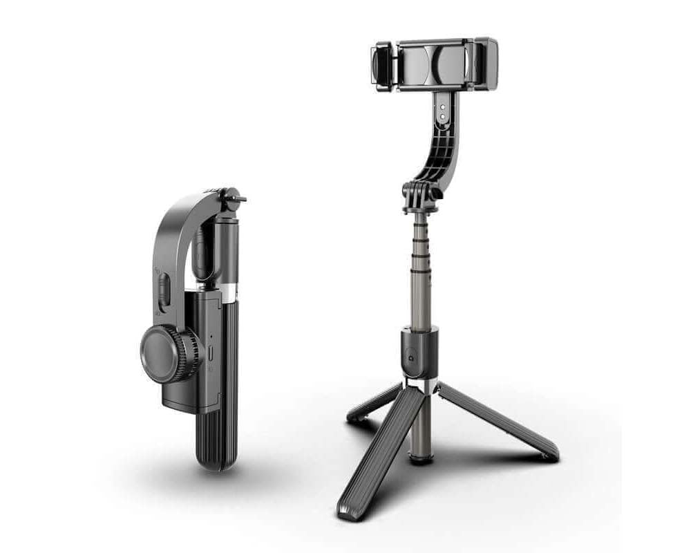 Remote control selfie stick