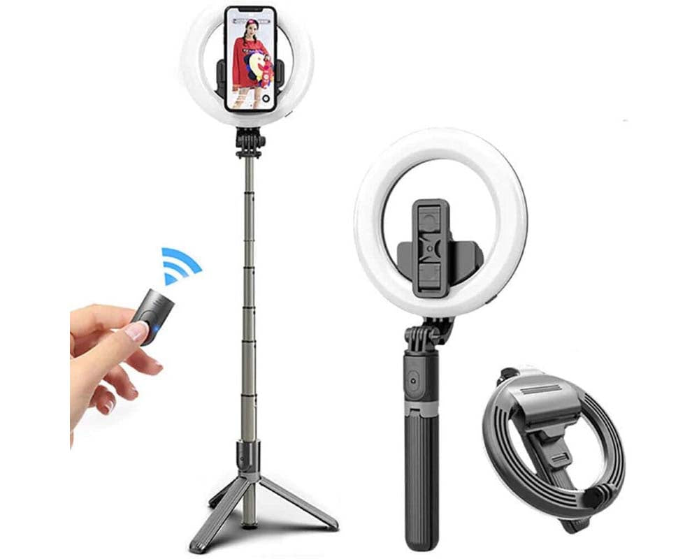 Bluetooth Selfie Stick And Tripod
