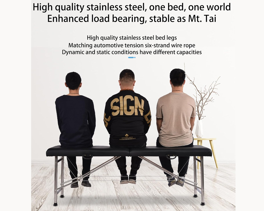 massage table steel legs