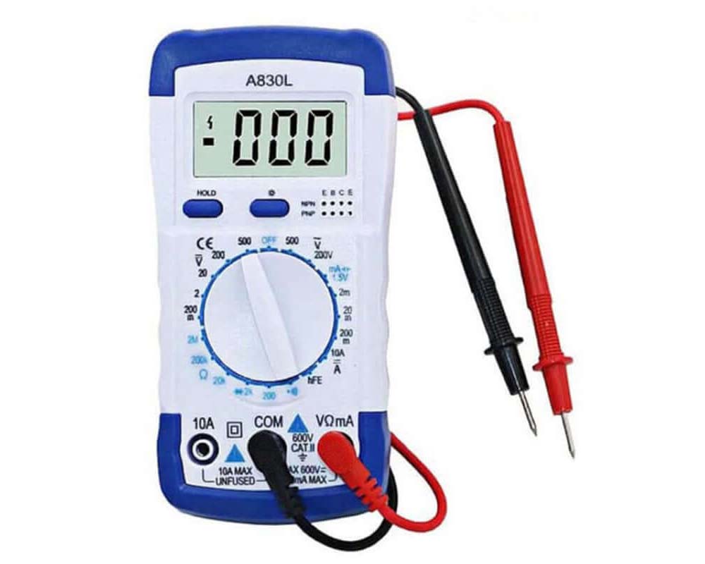 Multimeter with probes