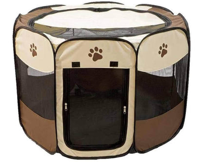 Dog Playpen Dog Play Pen Foldable Pet Playpen Tent Cage Crate