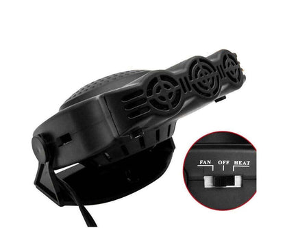 Car heater three outlets
