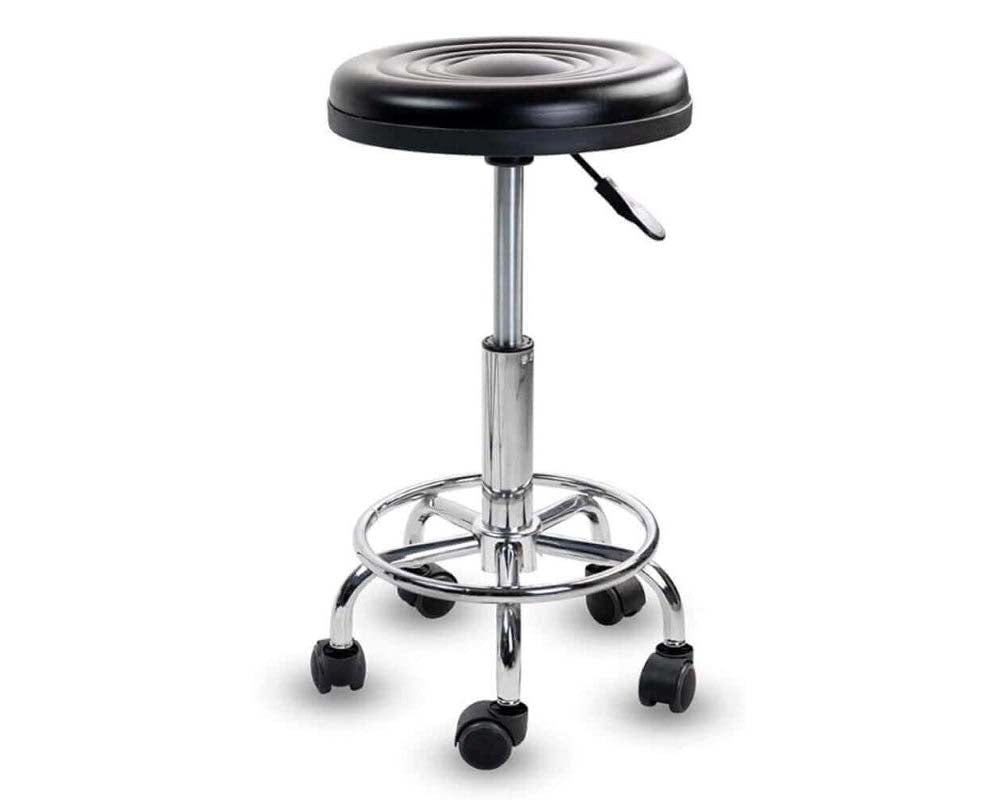 ergonomic rolling stool