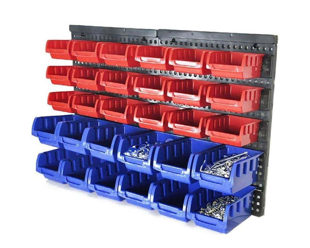 Labels on storage bins