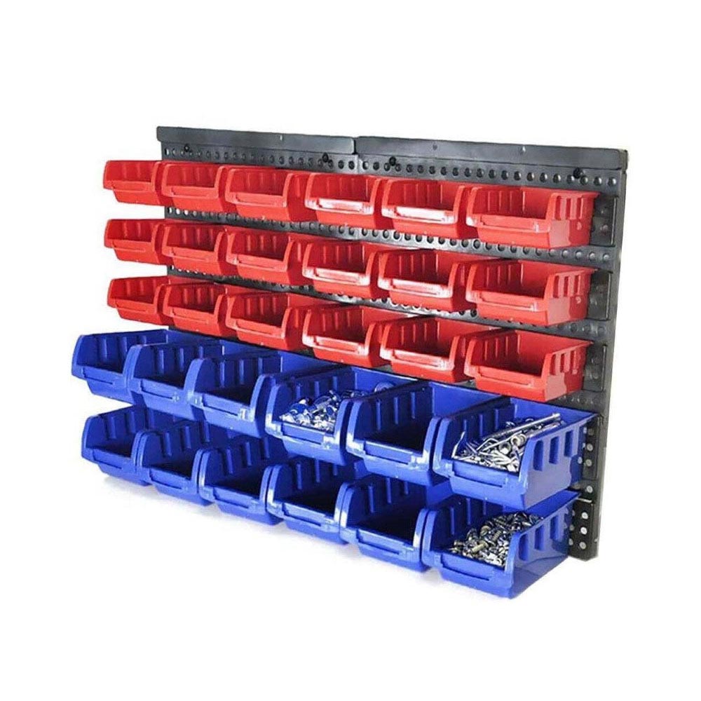 Wall mounted garage organiser