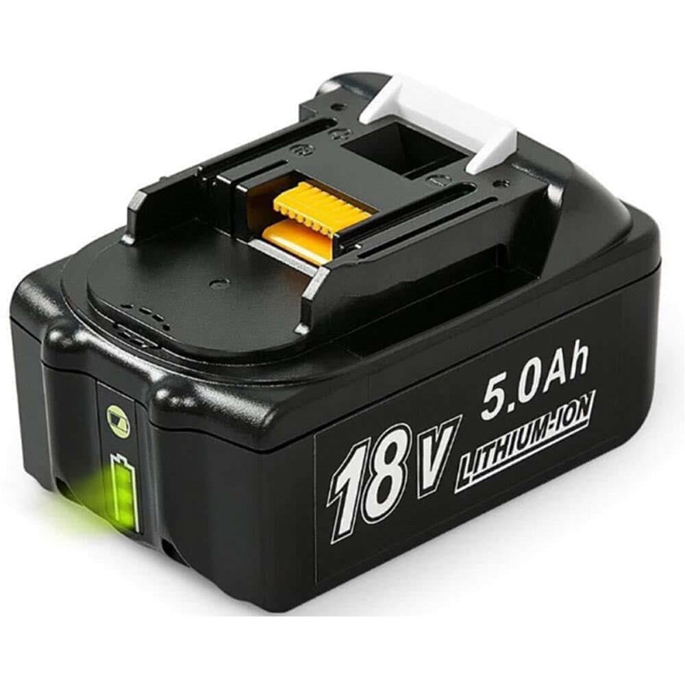 Makita 18V battery front view
