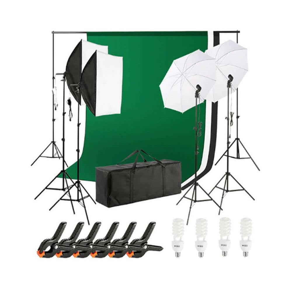 Photography studio lighting kit