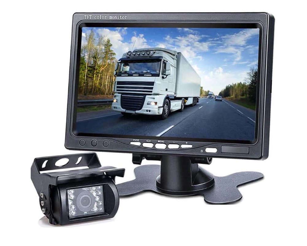 Monitor with two video inputs