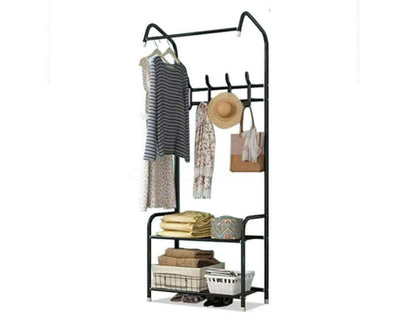 Cloth Rack Garment Rack Garment Clothes Holder Hanger Floor Stand Organizer