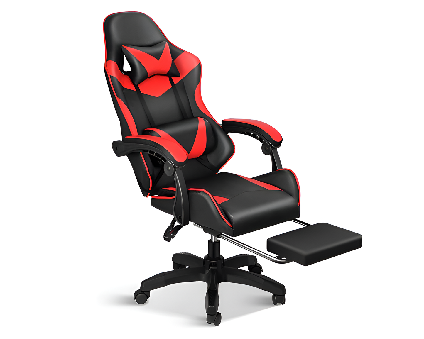 Ergonomic Gaming Chair with Footrest