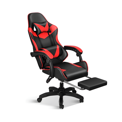 Red ergonomic gaming chair