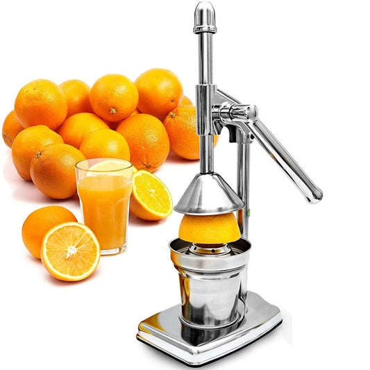 Manual stainless steel juicer