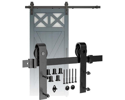 barn door floor guide